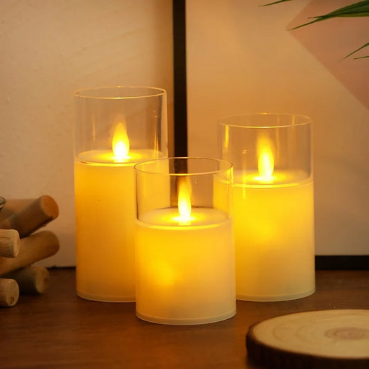 Illuminating Ambiance: The Magic of LED Flameless Home Decor Candles